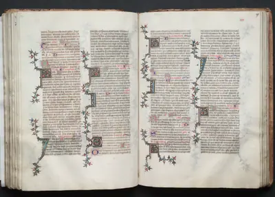 The Gotha Missal:  Fol. 90v, Text