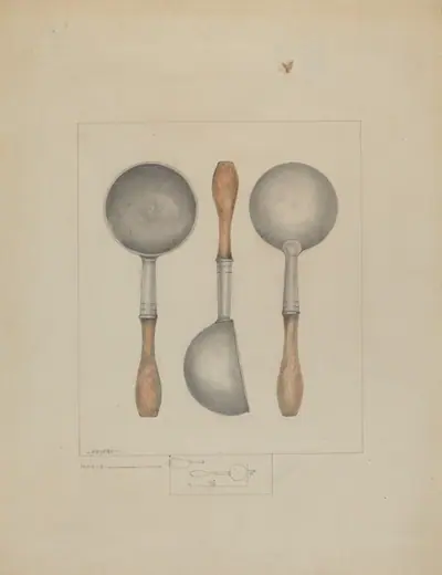 Pewter Ladle