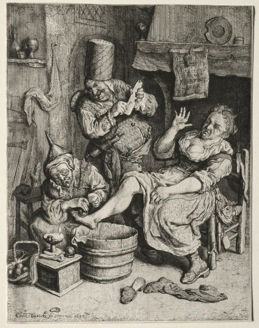 La Ventouse by Cornelis Dusart