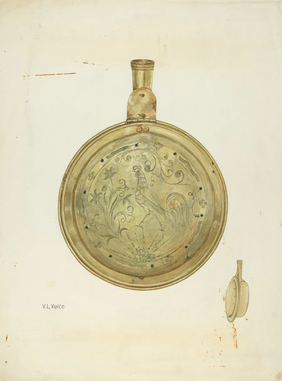 Bed Warming Pan by V.L. Vance
