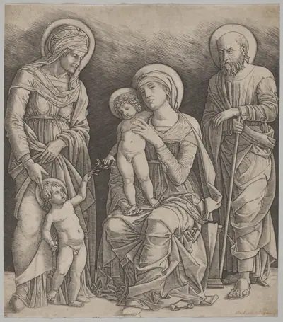 Holy Family with St. Elizabeth and the Infant St. John the Baptist