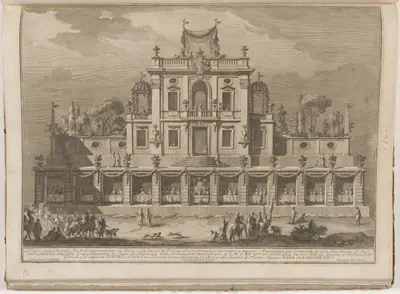 The Seconda Macchina for the Chinea of 1762: A Kiosk, or Pleasure-House in Ottoman Style