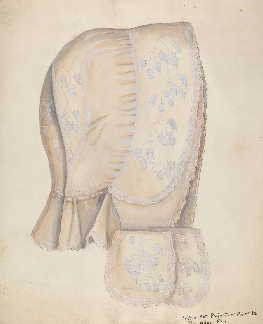 Lady's Cap by Edna Crenshaw Rex