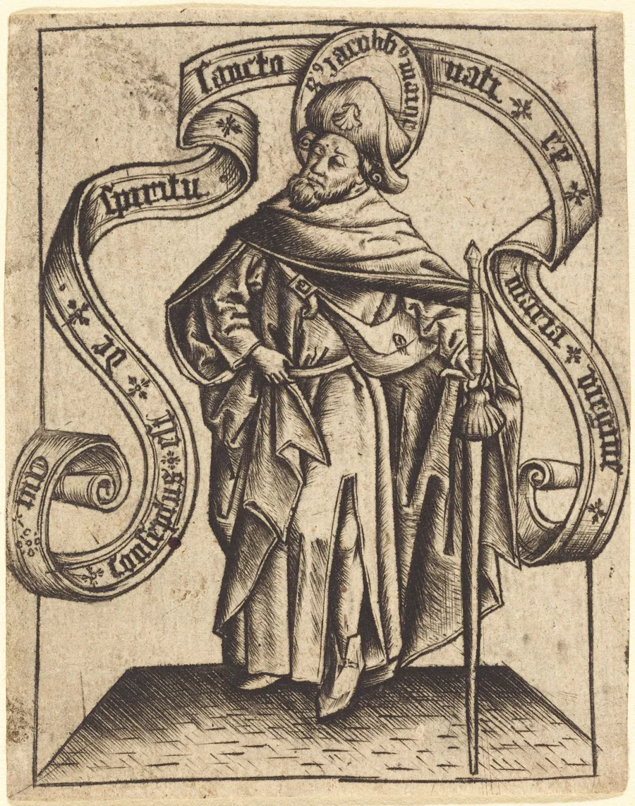 Saint James the Greater by Master of the Berlin Passion