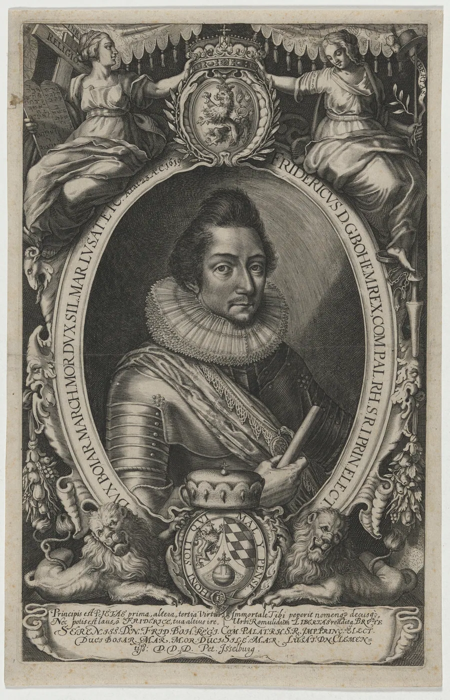Frederick V, King of Bohemia by Peter Isselburg