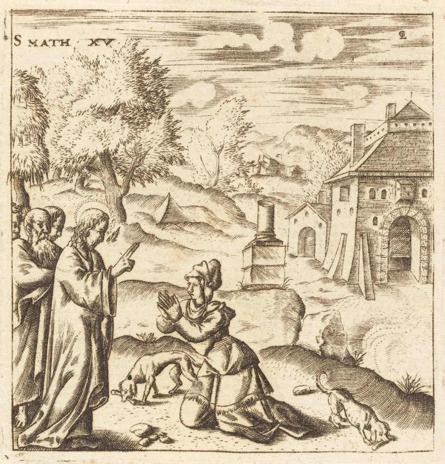 The Canaanite Woman by Léonard Gaultier