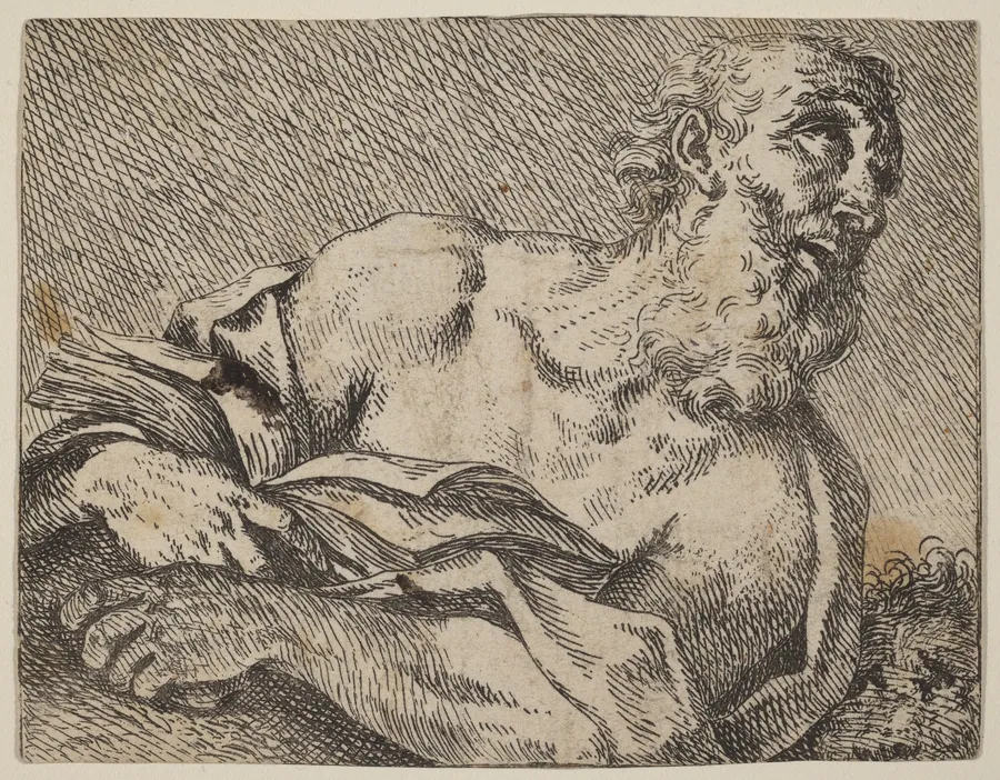 Saint Jerome by Pietro Rotari