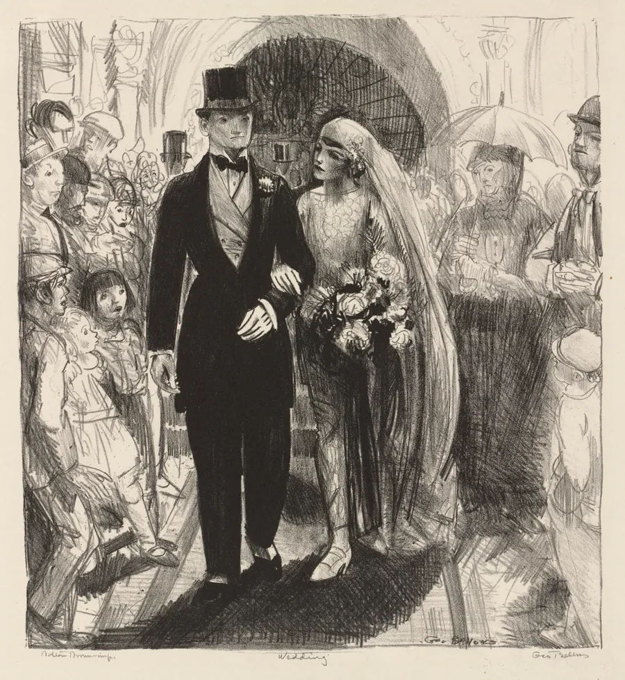 Wedding by George Bellows