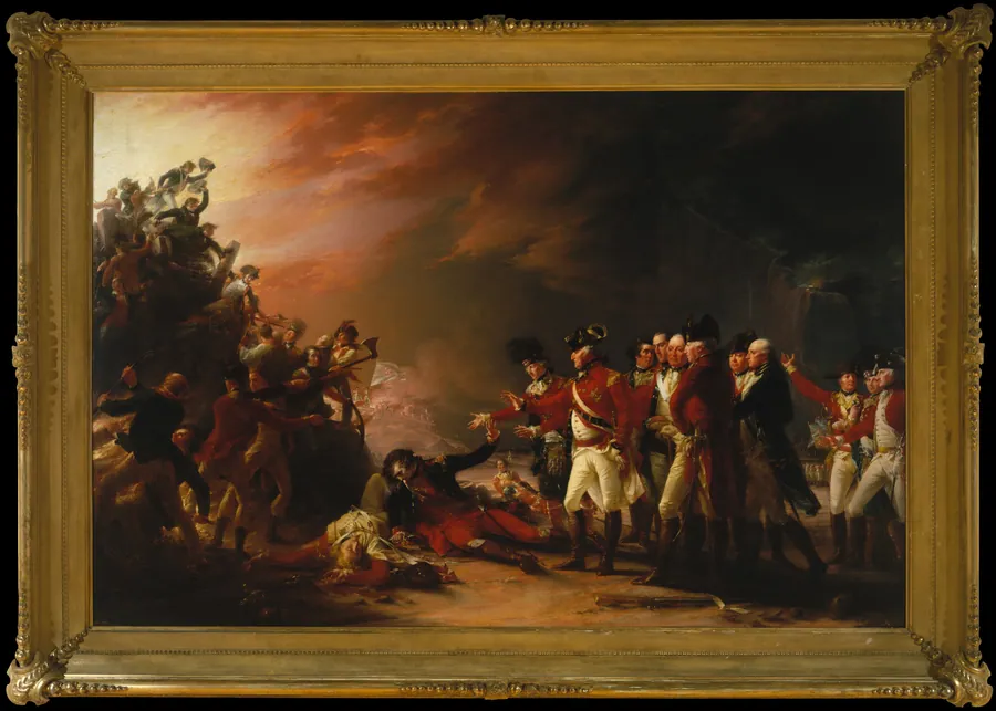 The Sortie Made by the Garrison of Gibraltar by John Trumbull