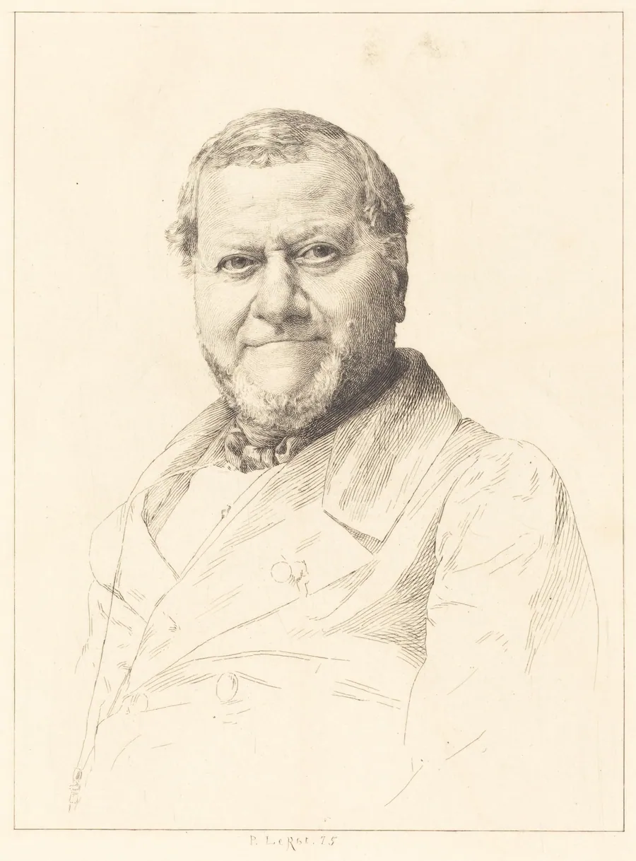 Portrait of a Man by P. le Robert