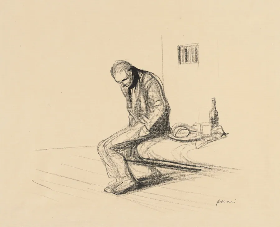 The Man Who Fired upon Clemenceau by Jean Louis Forain
