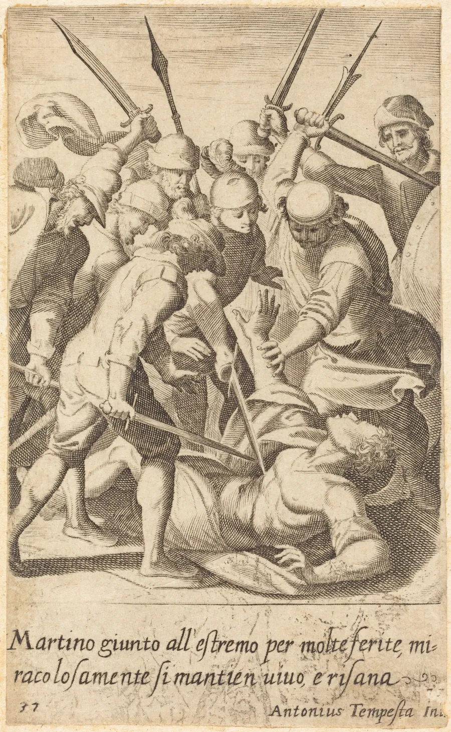 Martino by Jacques Callot