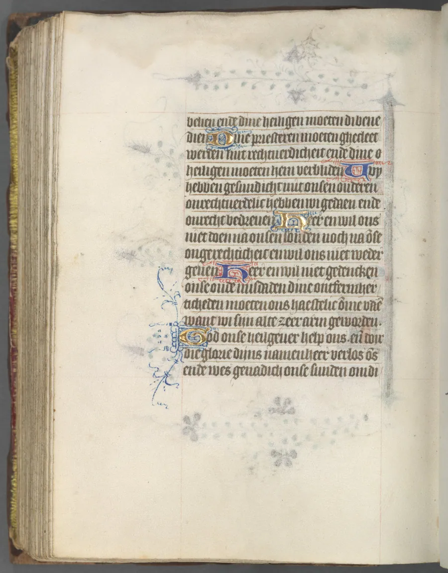 Book of Hours (Use of Utrecht): fol. 174v, Text by Master of Gijsbrecht van Brederode