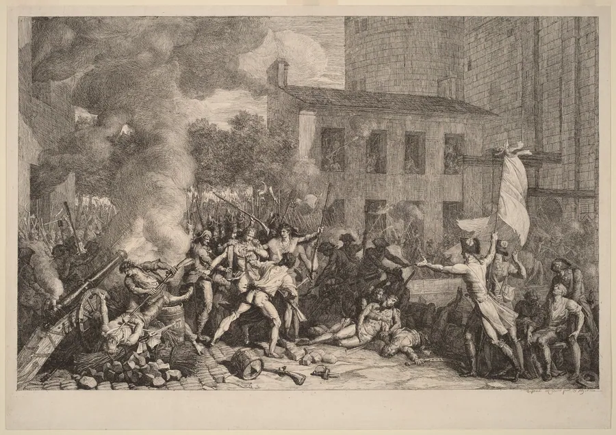 Prise de la Bastille, le 14 Juillet 1789 by Charles Thévenin