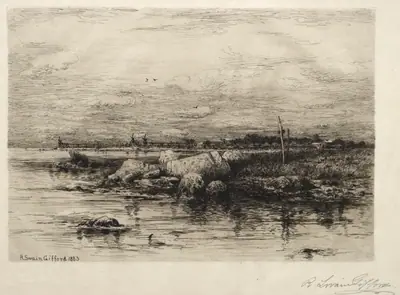 Mouth of the Apponaganasett River