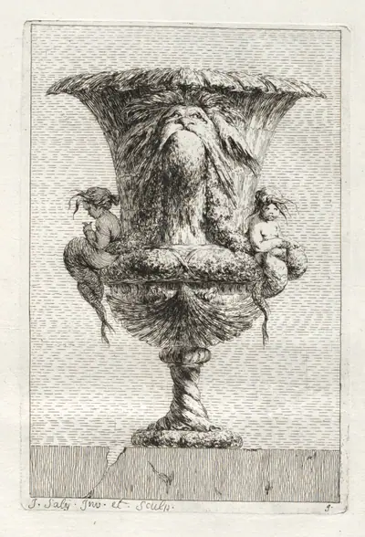Suite of Vases:  Plate 9