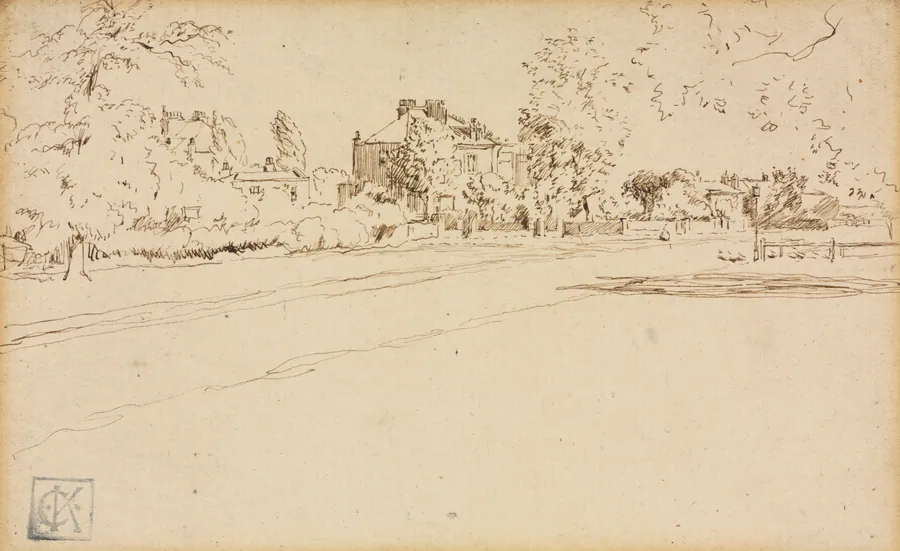 House in Hammersmith by Charles Samuel Keene