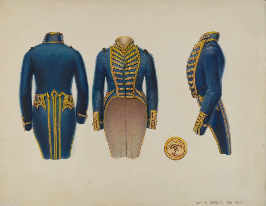 Coat of Naval Lieutenant by B. Berndt