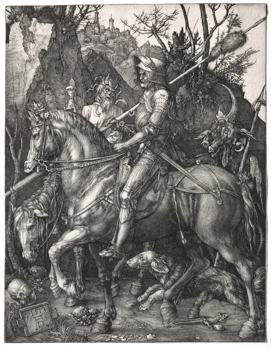Knight, Death, and the Devil by Albrecht Dürer