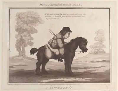 Horse Accomplishments, Sketch 9: A Loiterer !!