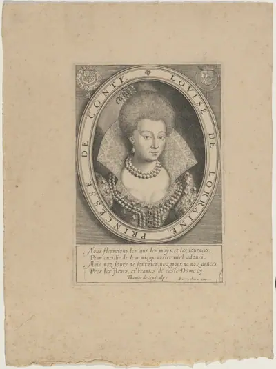 Louise Marguerite de Lorraine, Second Wife ofFrancois, Prince of Conti