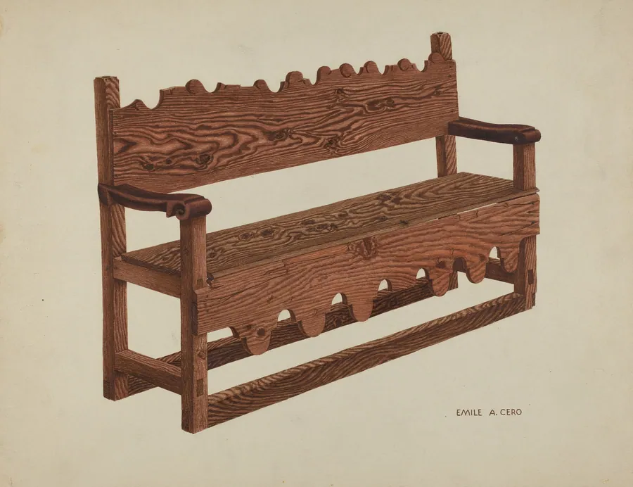 Mission Bench by Emile Cero