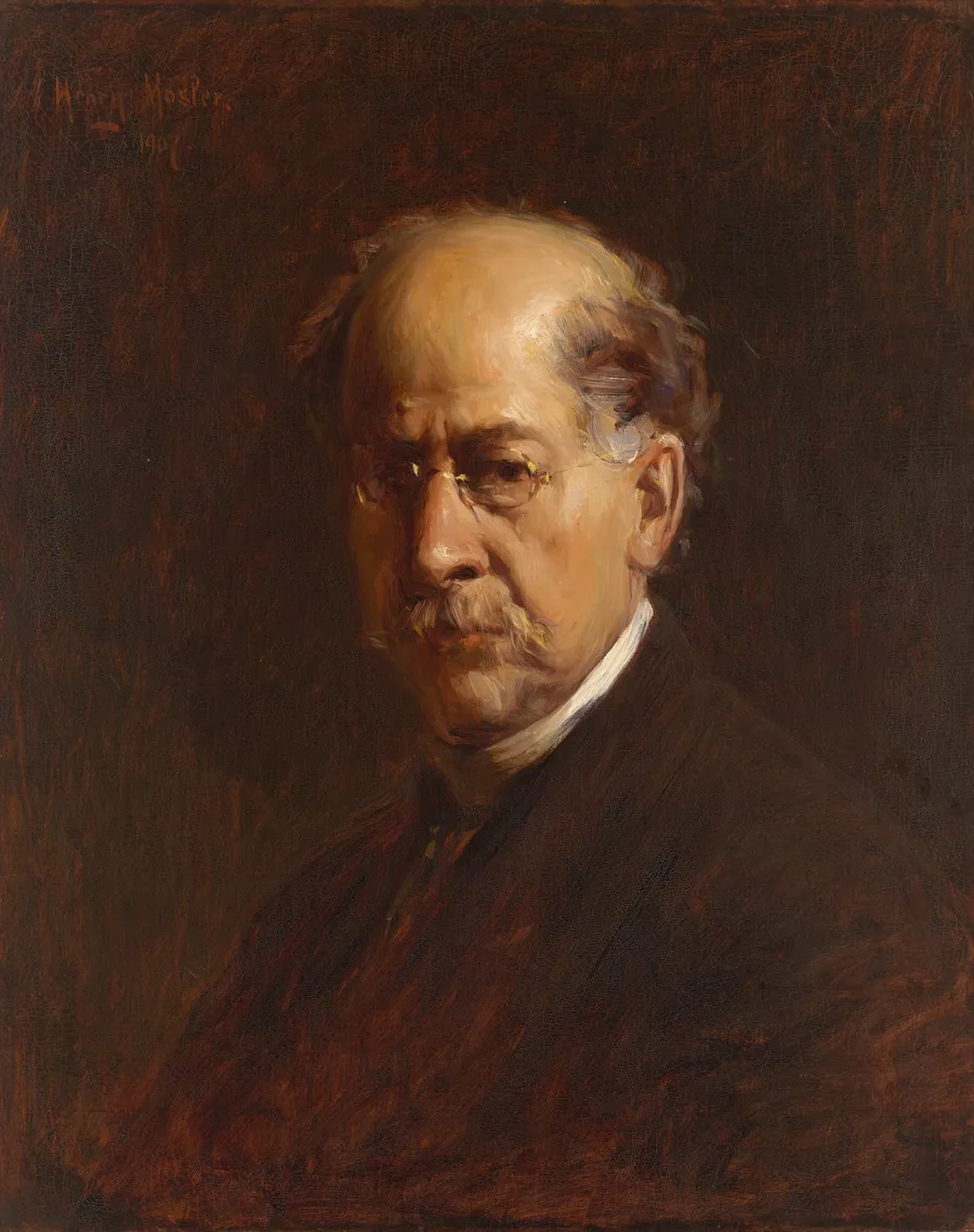 Henry Mosler Self-portrait by Henry Mosler, 6 Jun 1841 - 21 Apr 1920
