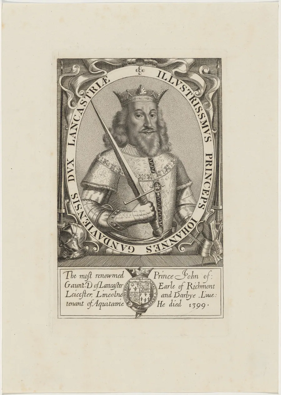 Prince John of Gaunt, Duke of Lancaster by Unknown 19th Century