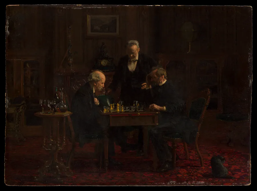 The Chess Players by Thomas Eakins