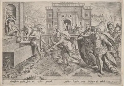 The Plague of Locusts