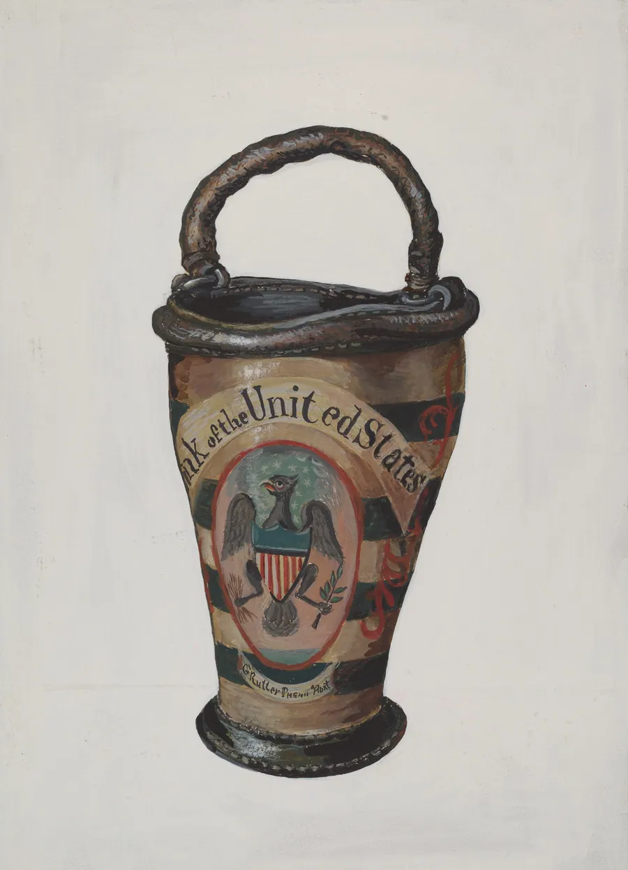 Fire Bucket by Stewart Wheeler