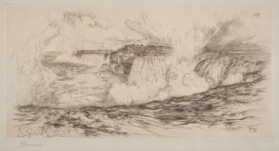 Niagara—From the Canadian Side by Thomas Moran