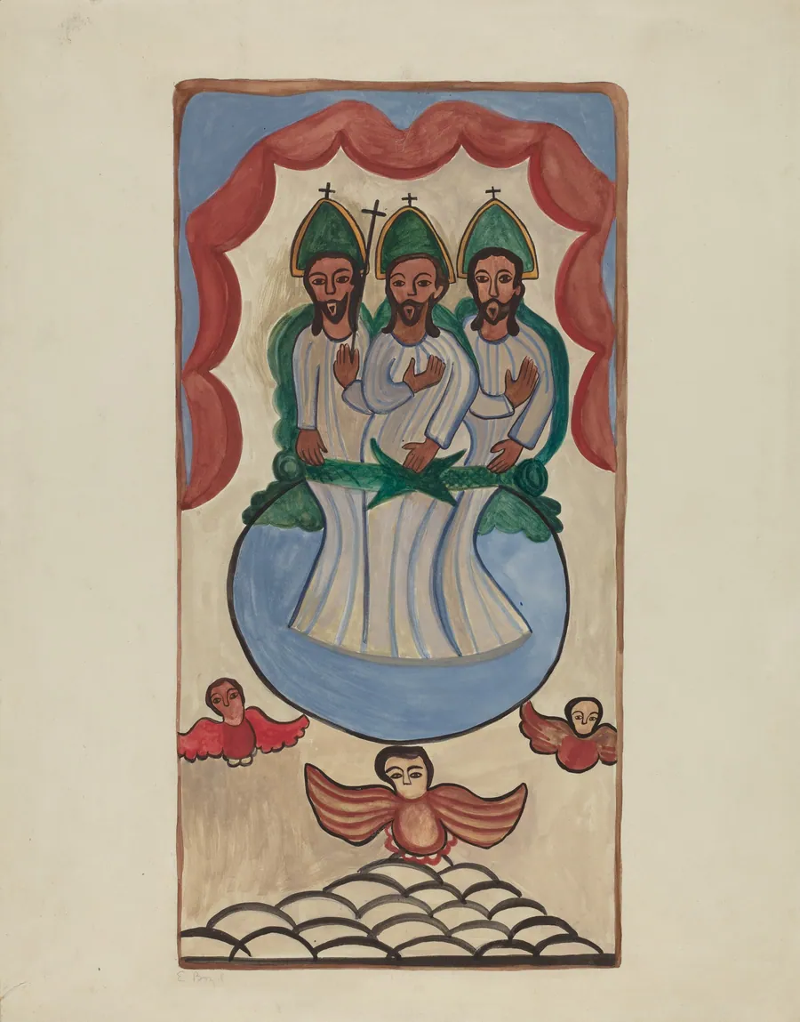 Retabla of the Trinity by E. Boyd