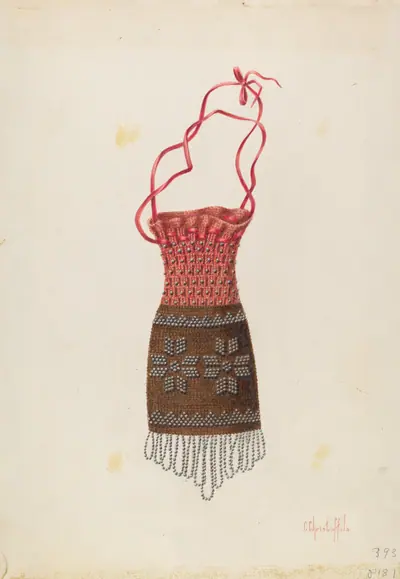 Beaded Coin Purse