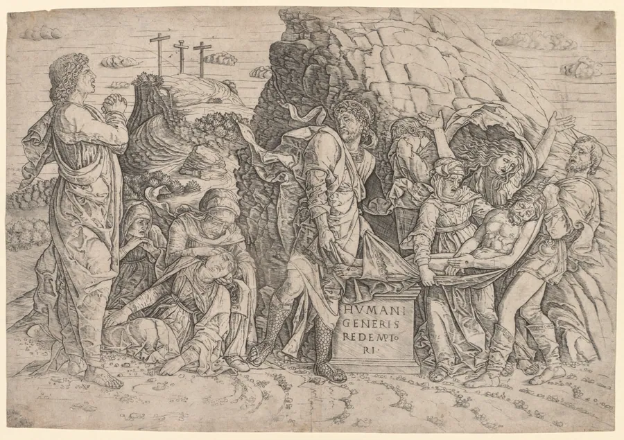 Entombment by Giovanni Antonio da Brescia