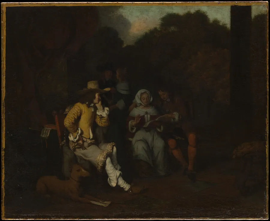 A Musical Party by Gerbrand van den Eeckhout