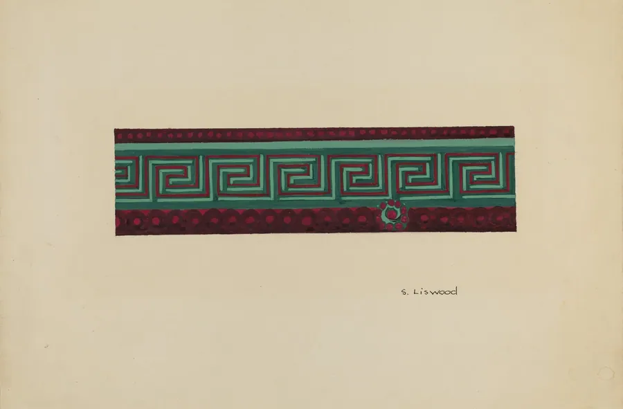 Wallpaper Border by Sidney Liswood