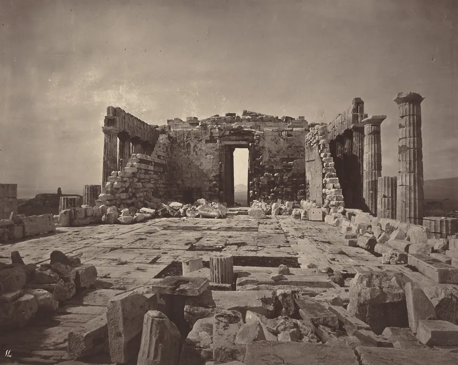 The Acropolis of Athens, plate 14 by William James Stillman
