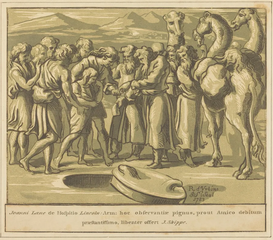 Joseph Sold into Slavery by John Skippe