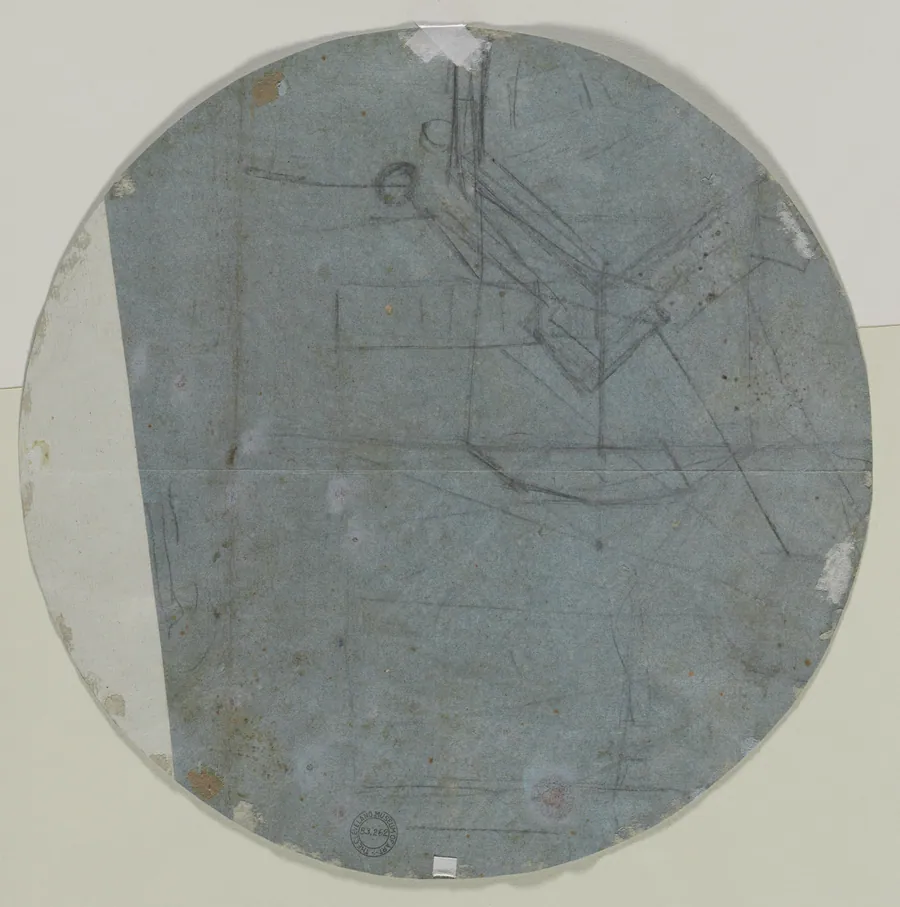 Architectural Sketch(?) (verso) by Giovanni Battista Benaschi