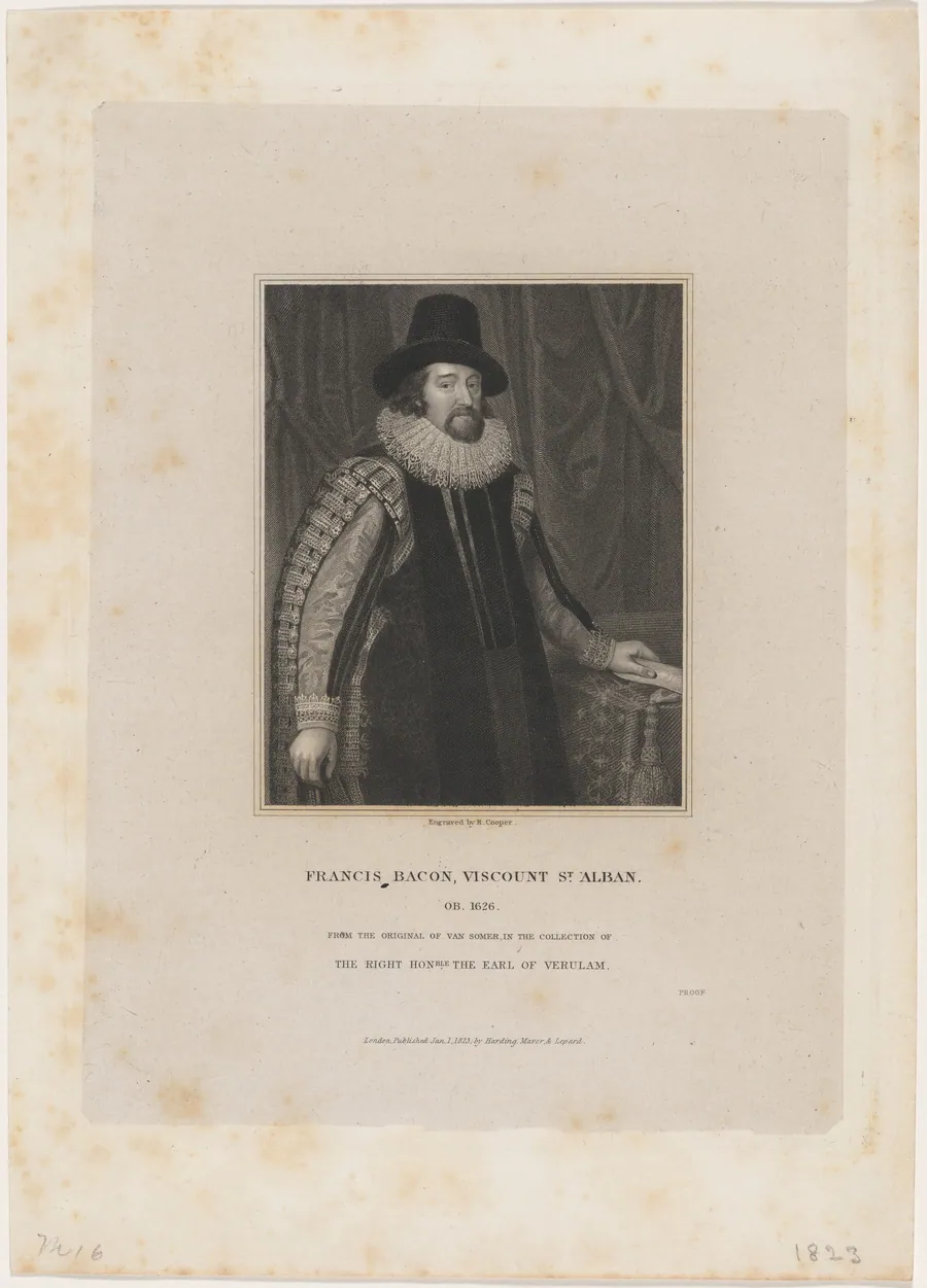Francis Bacon, Viscount St. Alban by Robert Cooper