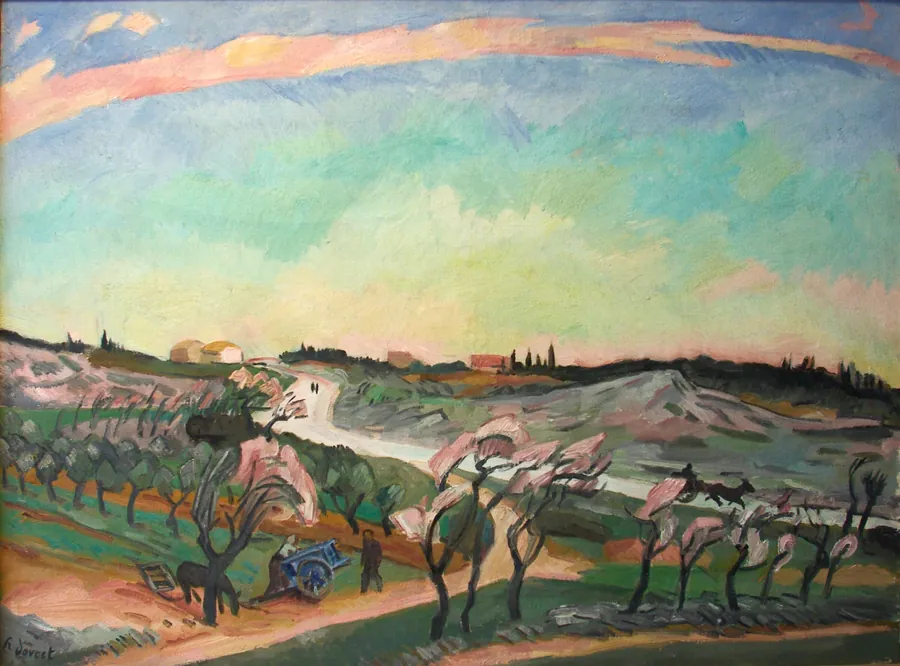 La route de Nîmes by Henri Doucet