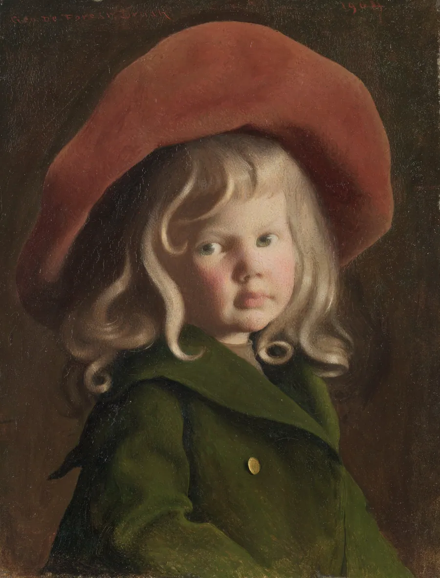 The Little Cavalier by George De Forest Brush