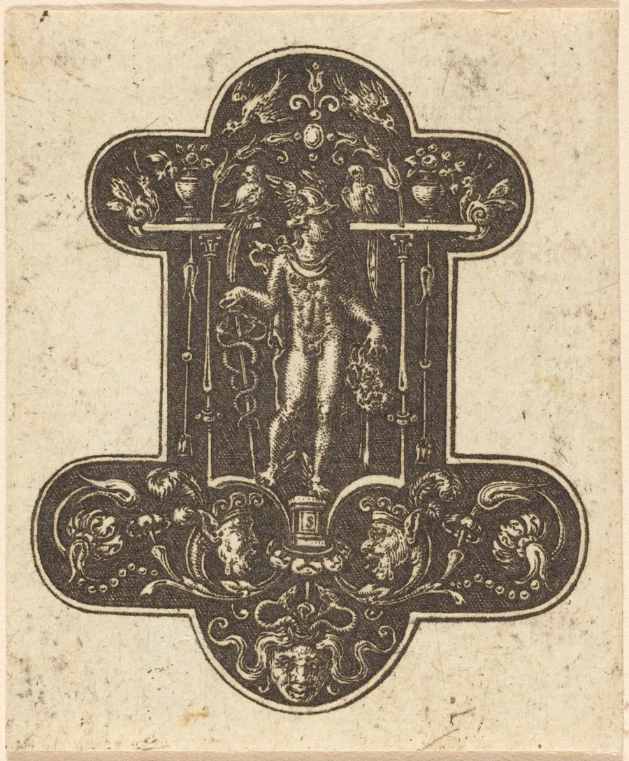 Mercury with the Head of Argus by Etienne Delaune