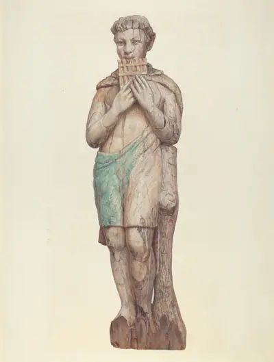 Circus Wagon Figure: Pan