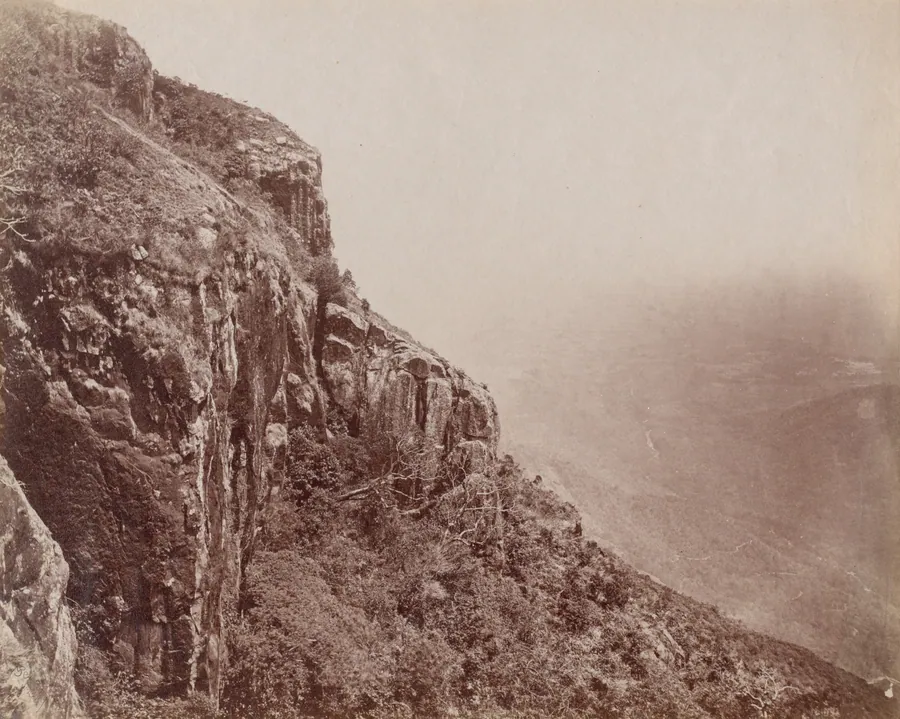 Cliffside, India by Albert Thomas Watson Penn