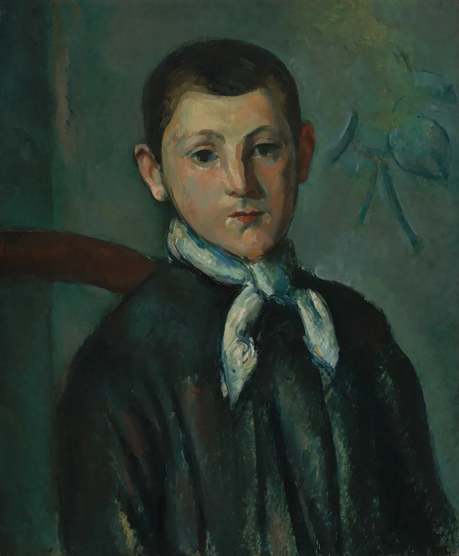 Louis Guillaume by Paul Cezanne