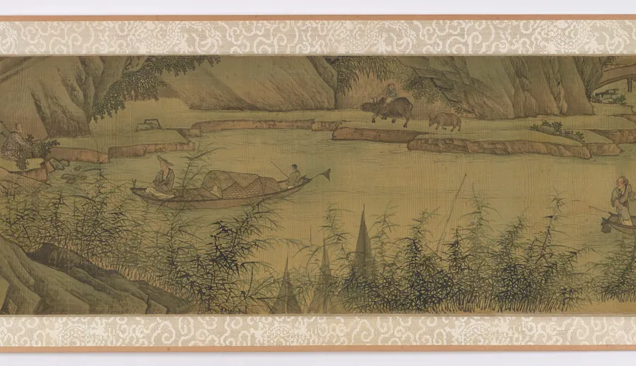 Life on the river by Formerly attributed to Ma Yuan 馬遠 (active late 12th-early 13th century)