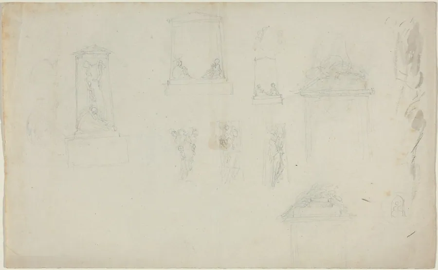 Studies for a Monument by John Flaxman