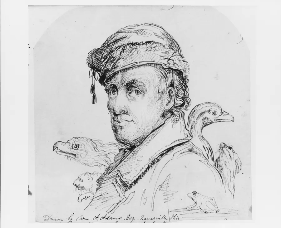 Hunter (from McGuire Scrapbook) by William Apthorp Adams